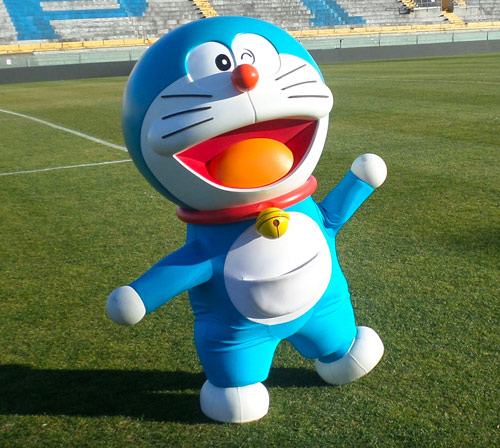 organizzazione-eventi-con-personaggio-Doraemon-nei-centri-commerciali